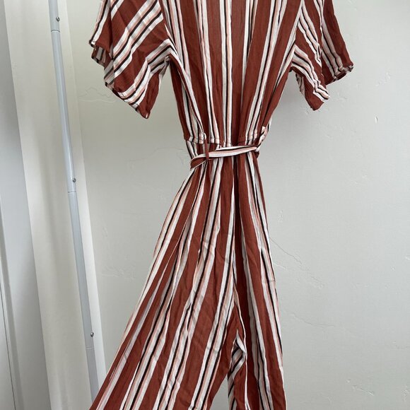 Sky and Sparrow Striped Jumpsuit - Picture 3 of 6